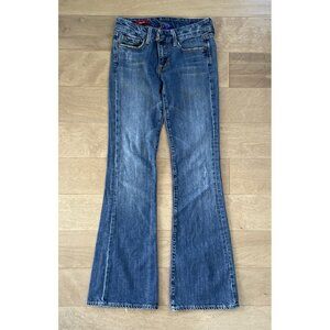 Women's Vigoss Adriana Flare Stretch Blue Jeans Tag Size 27